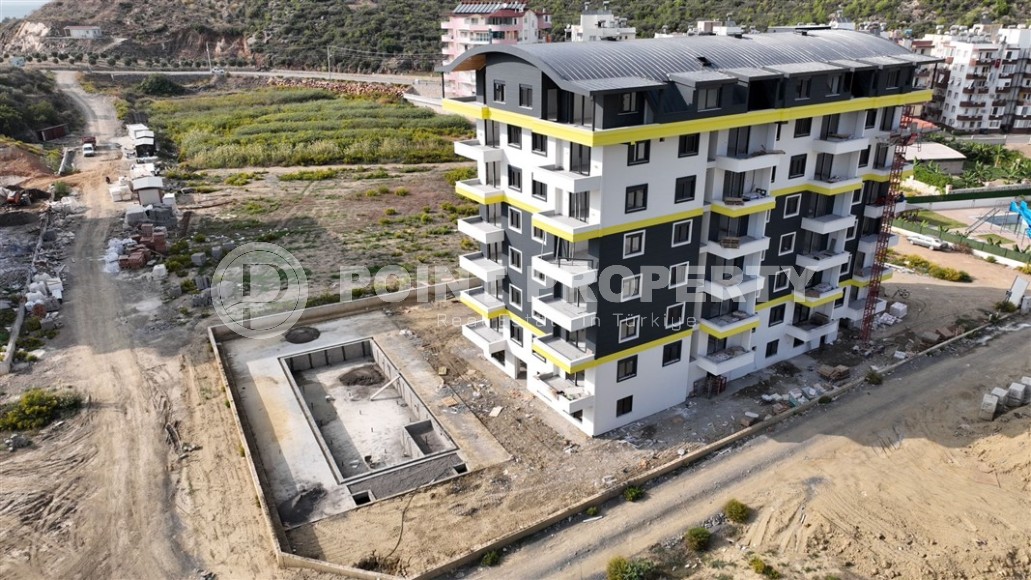 Доступная по цене квартира 1+1 в жилом комплексе на финальном этапе строительства, в зеленом, экологически чистом районе Аланьи - Газипаша-id-7775-фото-15