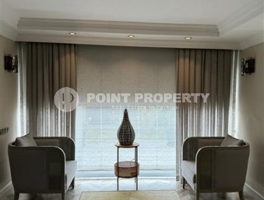 Двухэтажная вилла с бассейном и просторным садовым участком, площадью 1000 м2, в спокойном районе Аланьи - Верхняя Оба-id-7777-фото-4