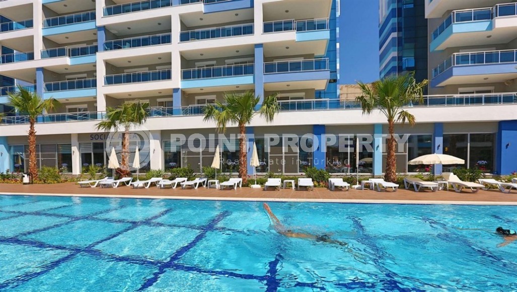 Уютная квартира 1+1, общей площадью 60 м2, на 1-м этаже в жилом комплексе с отельной инфраструктурой, построенном в 2016 году-id-7778-фото-14