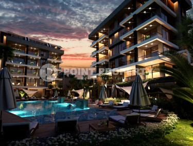 Project under construction in the Kargicak area with a large selection of layouts, sea and mountain views-id-1086-photo-5