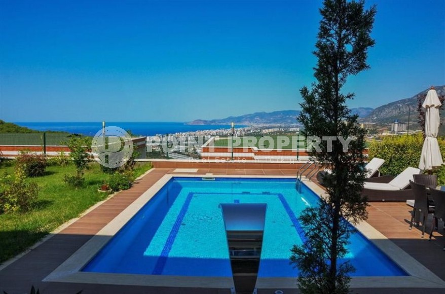 Modern two-storey villa with sea views, in a prestigious area of Alanya - Kargicak-id-7781-photo-20