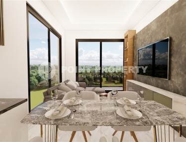 Compact 1+1 apartment two and a half kilometers from the sea, in a promising area of Alanya - Upper Oba-id-7782-photo-2