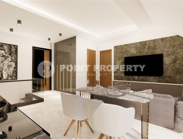 Compact 1+1 apartment two and a half kilometers from the sea, in a promising area of Alanya - Upper Oba-id-7782-photo-4