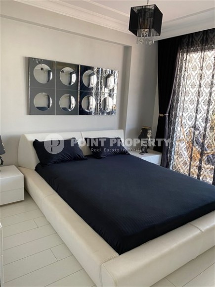 Panoramic apartment 2+1 with sea and mountain views, in the center of the modern area of Alanya - Cikcilli-id-7784-photo-7