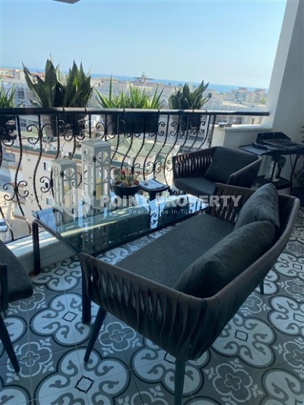 Panoramic apartment 2+1 with sea and mountain views, in the center of the modern area of Alanya - Cikcilli-id-7784-photo-13