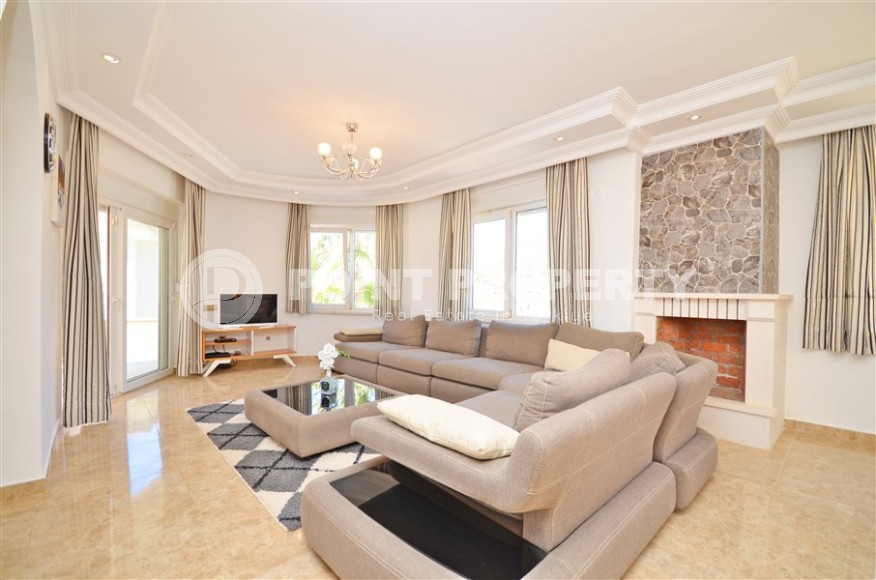 Atmospheric villa with sea and mountain views in a picturesque, ecologically clean area of Alanya - Kargicak-id-7791-photo-4