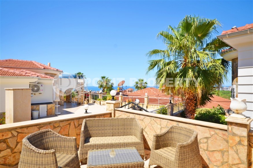 Atmospheric villa with sea and mountain views in a picturesque, ecologically clean area of Alanya - Kargicak-id-7791-photo-23