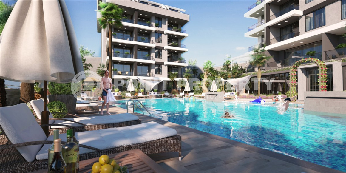 Проект на этапе строительства в районе Каргыджак с большим выбором планировок, вид на море и горы-id-1086-фото-8