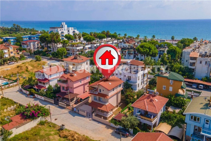 Симпатичный трехэтажный дом 2002 года постройки в 100 метрах от моря, в живописном районе Аланьи - Конаклы-id-7795-фото-25