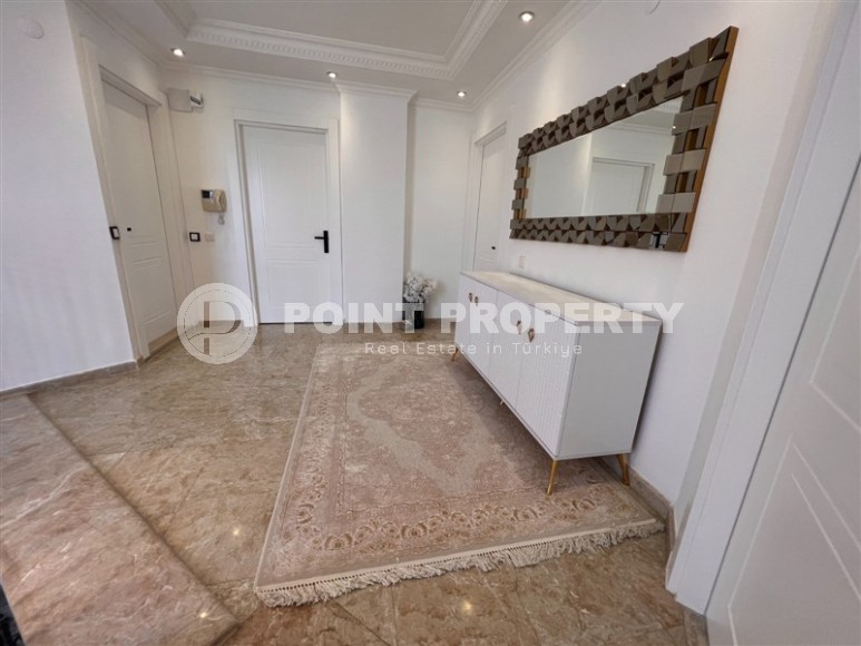 Атмосферная вилла с панорамным видом на море и гору Кале, в элитном районе Аланьи - Бекташ-id-7798-фото-11