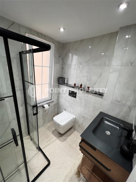 Атмосферная вилла с панорамным видом на море и гору Кале, в элитном районе Аланьи - Бекташ-id-7798-фото-15