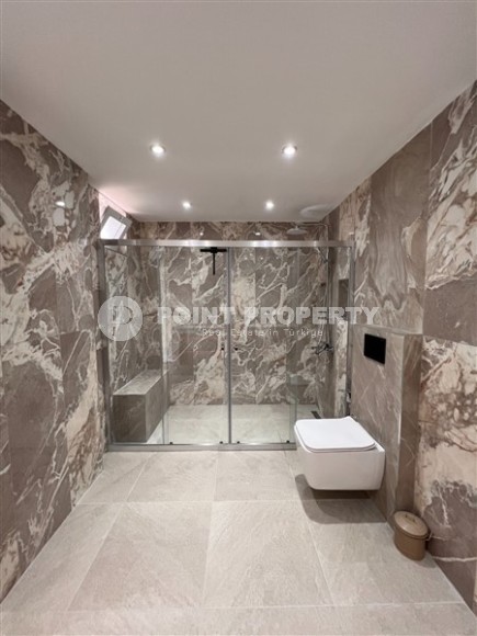 Атмосферная вилла с панорамным видом на море и гору Кале, в элитном районе Аланьи - Бекташ-id-7798-фото-16