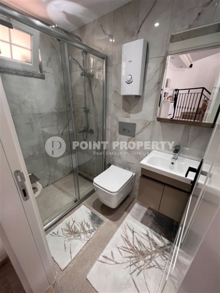 Атмосферная вилла с панорамным видом на море и гору Кале, в элитном районе Аланьи - Бекташ-id-7798-фото-17