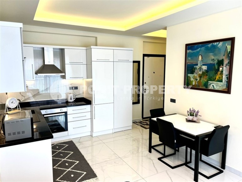 Современная квартира 1+1, общей площадью 60 м2, на 1-м этаже в комфортабельной резиденции, построенной в 2020 году-id-7799-фото-3