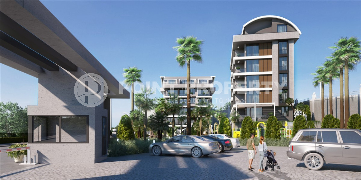 Проект на этапе строительства в районе Каргыджак с большим выбором планировок, вид на море и горы-id-1086-фото-9