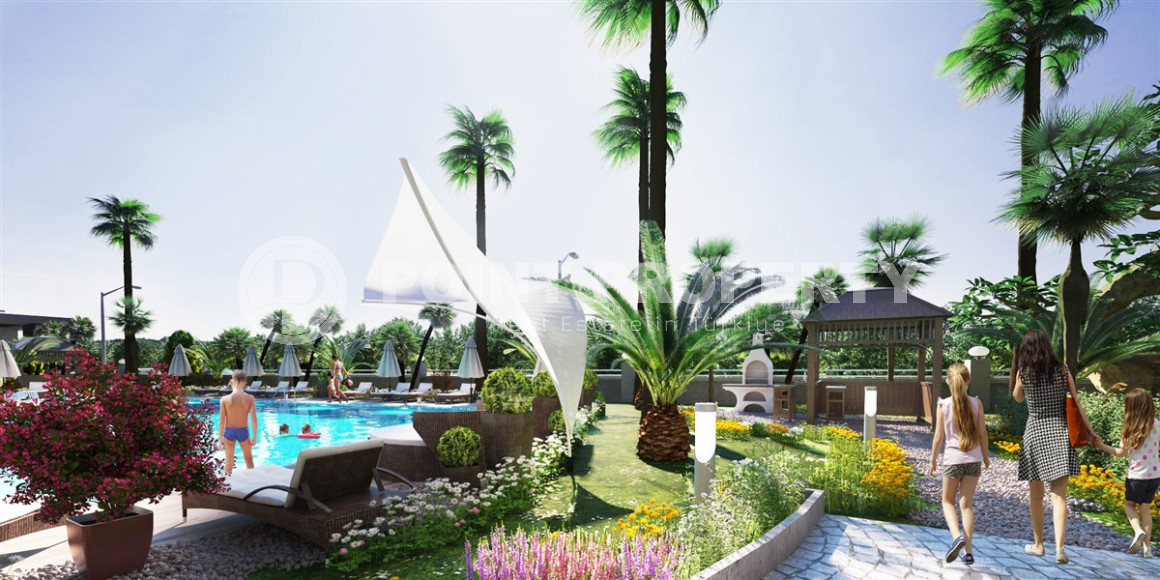 Проект на этапе строительства в районе Каргыджак с большим выбором планировок, вид на море и горы-id-1086-фото-11