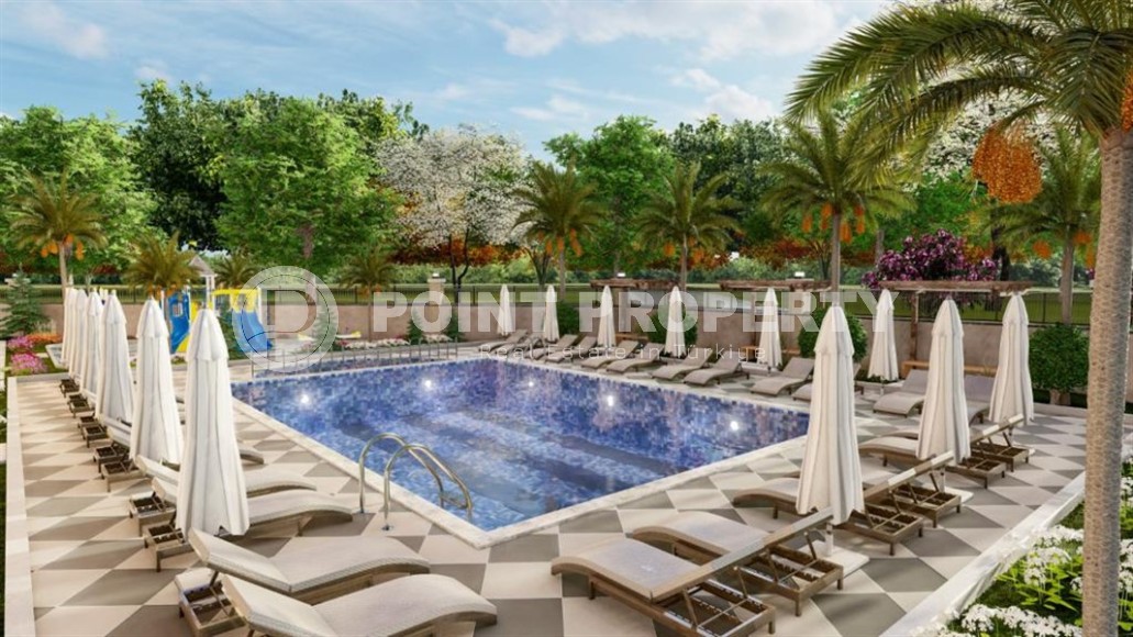 Две квартиры 1+1 на 1-м и 5-м этажах, в резиденции на завершающем этапе строительства-id-7809-фото-2