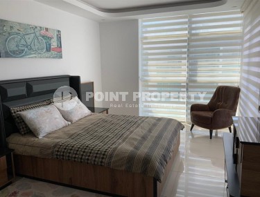 Готовая к проживанию квартира с мебелью и бытовой техникой в 500 метрах от моря, в центре престижного района Аланьи - Кестель-id-7811-фото-4