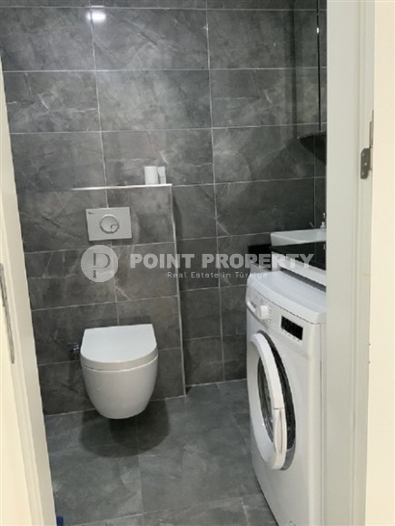 Готовая к проживанию квартира с мебелью и бытовой техникой в 500 метрах от моря, в центре престижного района Аланьи - Кестель-id-7811-фото-7