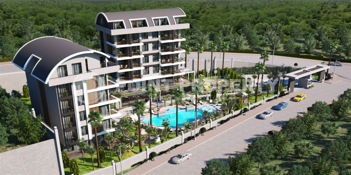 Проект на этапе строительства в районе Каргыджак с большим выбором планировок, вид на море и горы-id-1086-фото-12