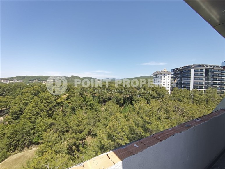 Панорамная двухуровневая квартира с видом на море, в живописном районе Аланьи - Авсаллар-id-7288-фото-4