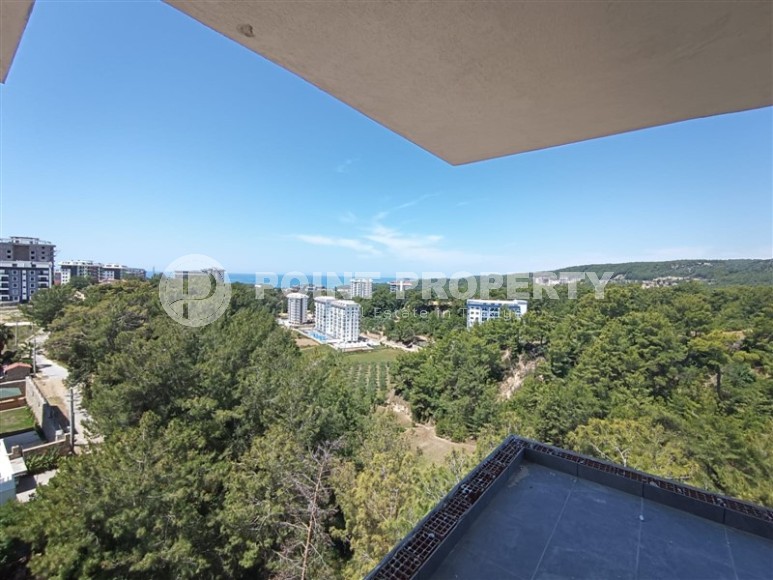 Панорамная двухуровневая квартира с видом на море, в живописном районе Аланьи - Авсаллар-id-7288-фото-17