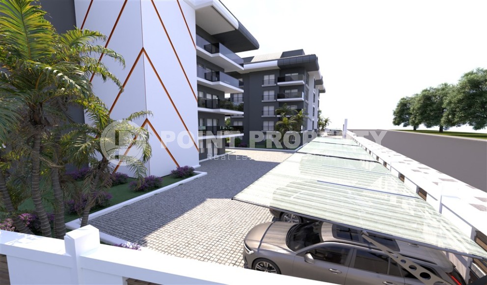 Новый инвестиционный проект в перспективном районе Аланьи - Окурджалар - жилой комплекс с отельной инфраструктурой в 200 метрах от моря-id-7818-фото-14