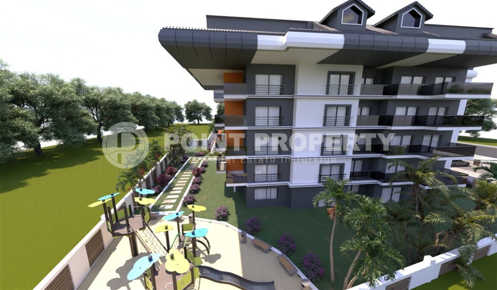 Новый инвестиционный проект в перспективном районе Аланьи - Окурджалар - жилой комплекс с отельной инфраструктурой в 200 метрах от моря-id-7818-фото-16