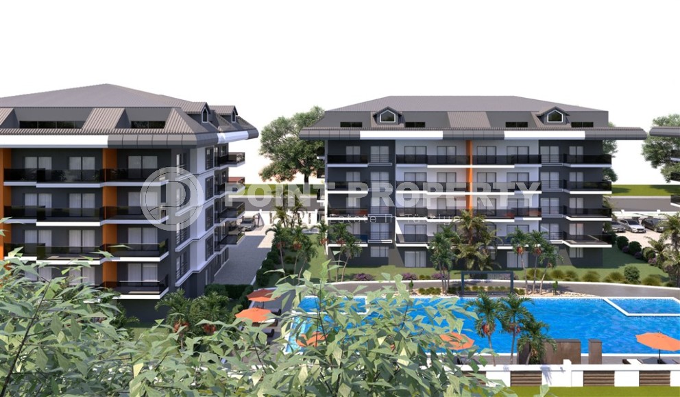 Новый инвестиционный проект в перспективном районе Аланьи - Окурджалар - жилой комплекс с отельной инфраструктурой в 200 метрах от моря-id-7818-фото-18