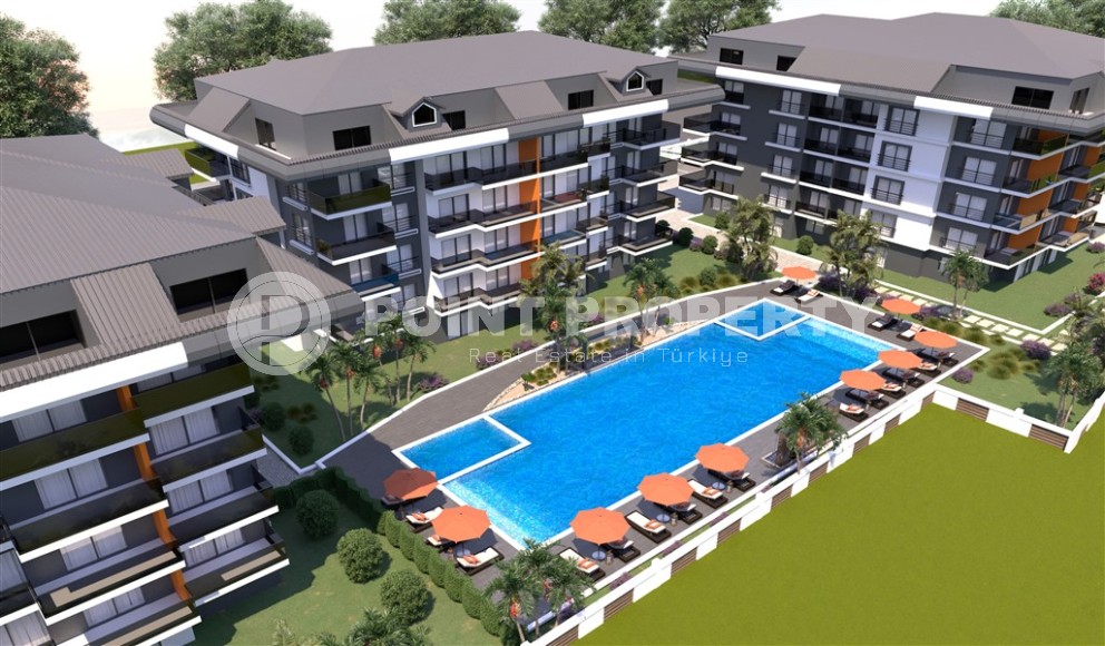 Новый инвестиционный проект в перспективном районе Аланьи - Окурджалар - жилой комплекс с отельной инфраструктурой в 200 метрах от моря-id-7818-фото-20