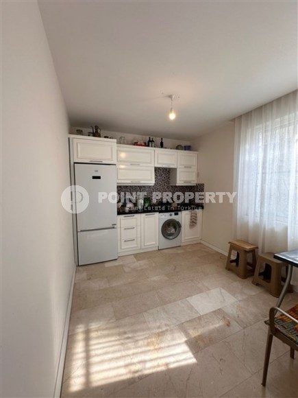 Меблированная квартира 3+1 с большой открытой террасой с видом на порт Аланьи, в историческом районе города - Кале-id-7819-фото-3