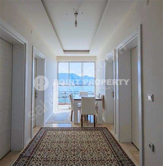 Меблированная квартира 3+1 с большой открытой террасой с видом на порт Аланьи, в историческом районе города - Кале-id-7819-фото-4