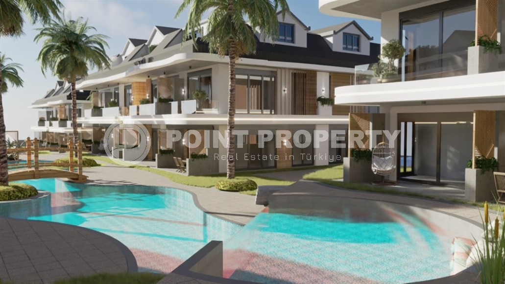 Линейные квартиры с выходом в сад и дуплексы с открытыми террасами в элитном жилом комплексе на начальном этапе строительства-id-7824-фото-1