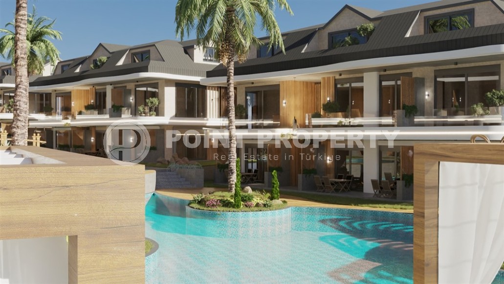 Линейные квартиры с выходом в сад и дуплексы с открытыми террасами в элитном жилом комплексе на начальном этапе строительства-id-7824-фото-2