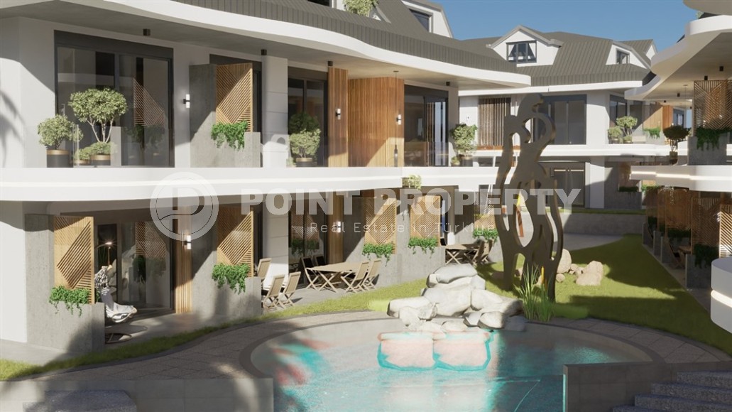 Линейные квартиры с выходом в сад и дуплексы с открытыми террасами в элитном жилом комплексе на начальном этапе строительства-id-7824-фото-4