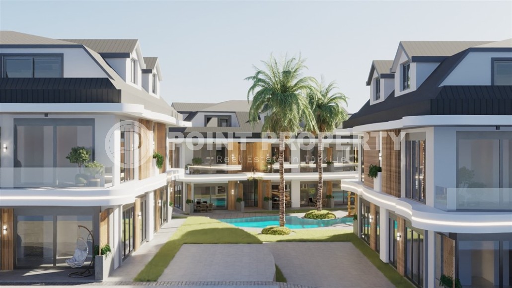 Линейные квартиры с выходом в сад и дуплексы с открытыми террасами в элитном жилом комплексе на начальном этапе строительства-id-7824-фото-5