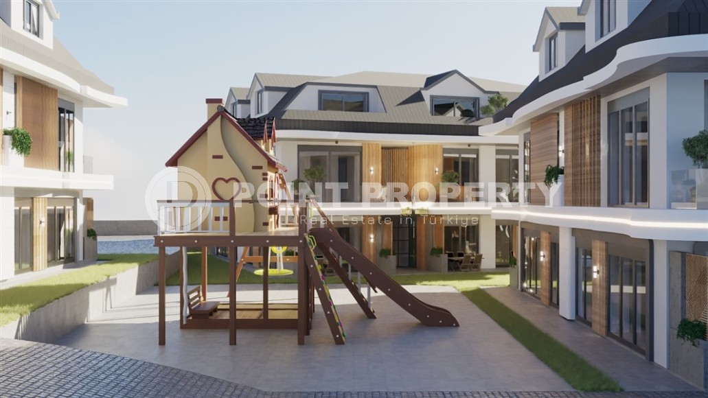 Линейные квартиры с выходом в сад и дуплексы с открытыми террасами в элитном жилом комплексе на начальном этапе строительства-id-7824-фото-9