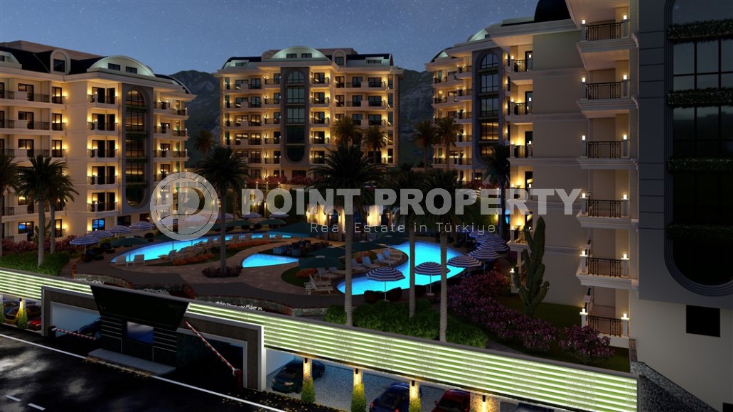 New apartments in a premium residential complex in a picturesque area of Alanya - Ciplakli-id-7826-photo-22