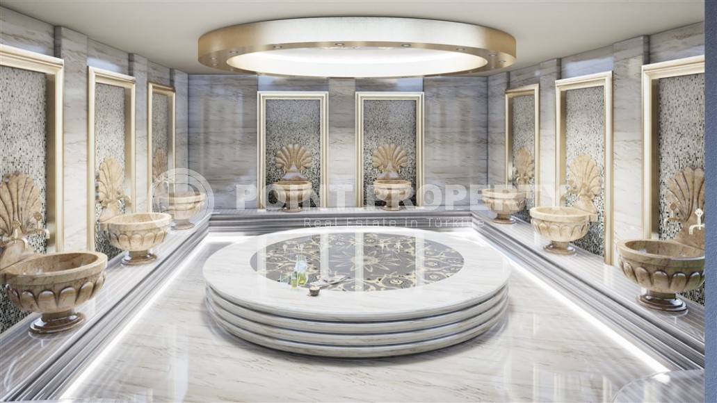 New apartments in a premium residential complex in a picturesque area of Alanya - Ciplakli-id-7826-photo-14