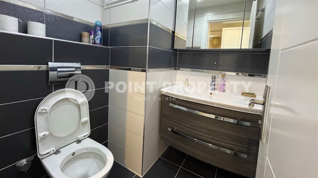 Комфортабельная квартира 2+1 с современным дизайном, мебелью и бытовой техникой, в 750 метрах от моря-id-7828-фото-9