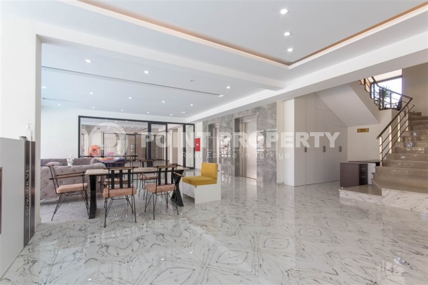 Квартира 1+1 с качественной чистовой отделкой в 500 метрах от моря, в центре района Махмутлар-id-7832-фото-14