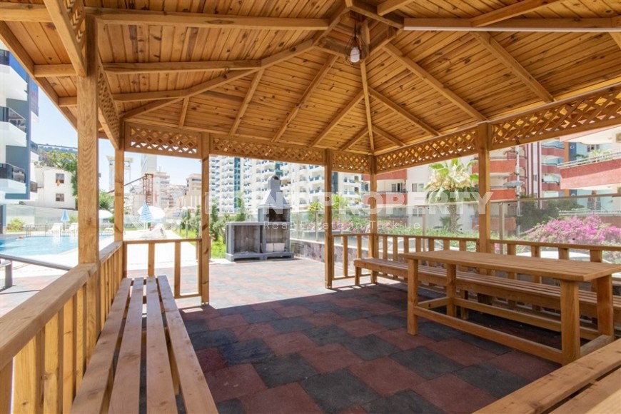 Квартира 1+1 с качественной чистовой отделкой в 500 метрах от моря, в центре района Махмутлар-id-7832-фото-19