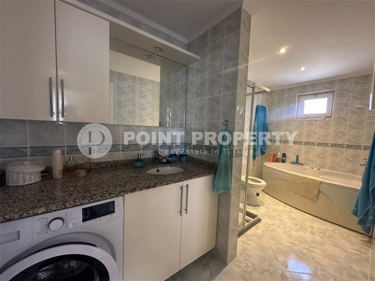 Атмосферная квартира 2+1 с видом на море в престижном районе Аланьи - Каргыджак-id-7841-фото-9