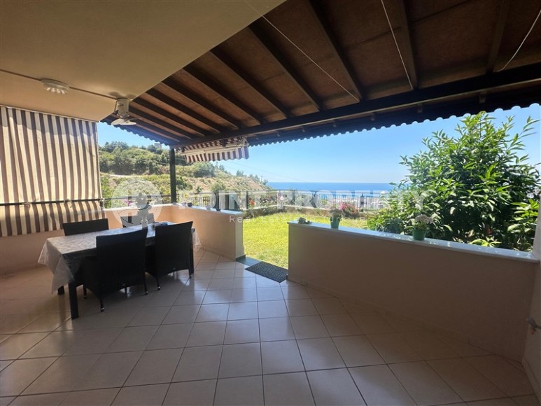 Атмосферная квартира 2+1 с видом на море в престижном районе Аланьи - Каргыджак-id-7841-фото-10