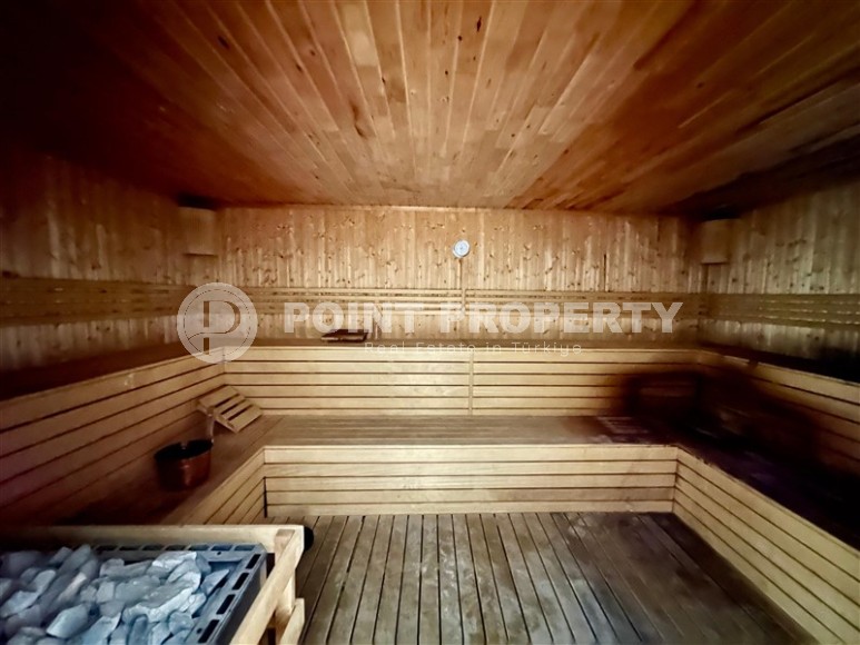 Атмосферная квартира 2+1 с видом на море в престижном районе Аланьи - Каргыджак-id-7841-фото-12