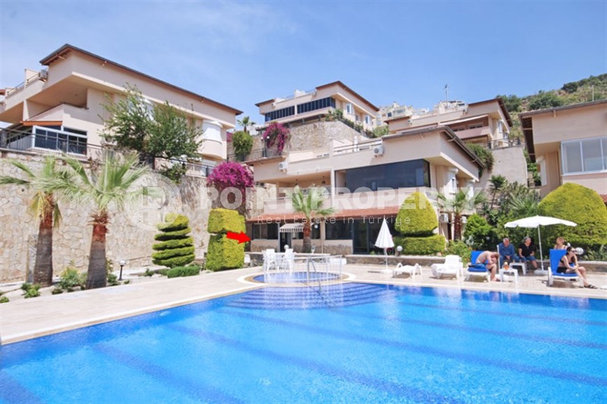 Атмосферная квартира 2+1 с видом на море в престижном районе Аланьи - Каргыджак-id-7841-фото-13