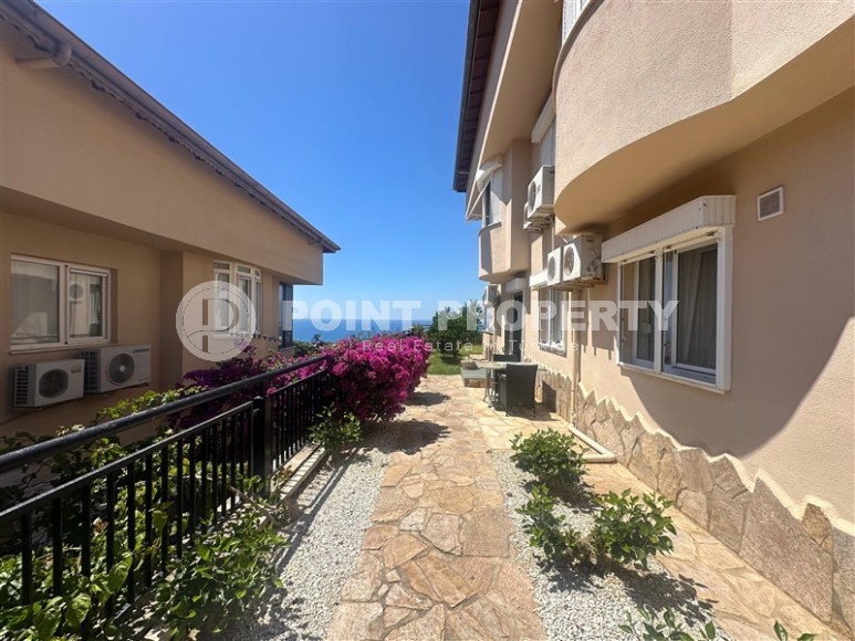 Атмосферная квартира 2+1 с видом на море в престижном районе Аланьи - Каргыджак-id-7841-фото-19