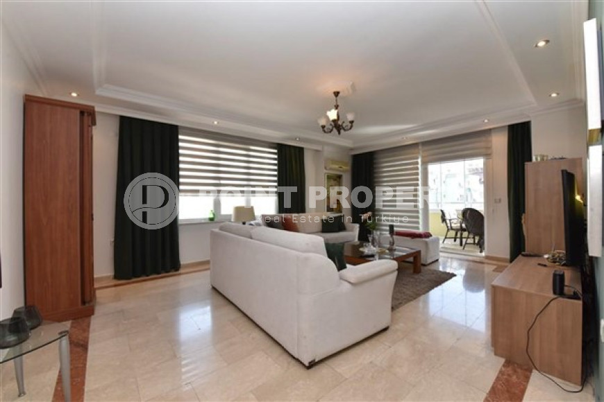 Four-room furnished apartment with large balconies, 300 meters to the central beach of Alanya, 170m2-id-1608-photo-5