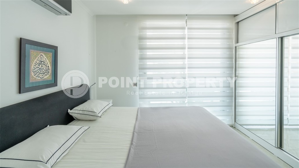 Spacious linear apartment 3+1 with modern design 250 meters from the sea, in the center of the European region of Alanya - Lower Oba-id-7843-photo-5