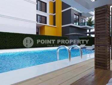 Linear and two-level apartments in a residence at the final stage of construction, one and a half kilometers from the sea-id-7847-photo-4